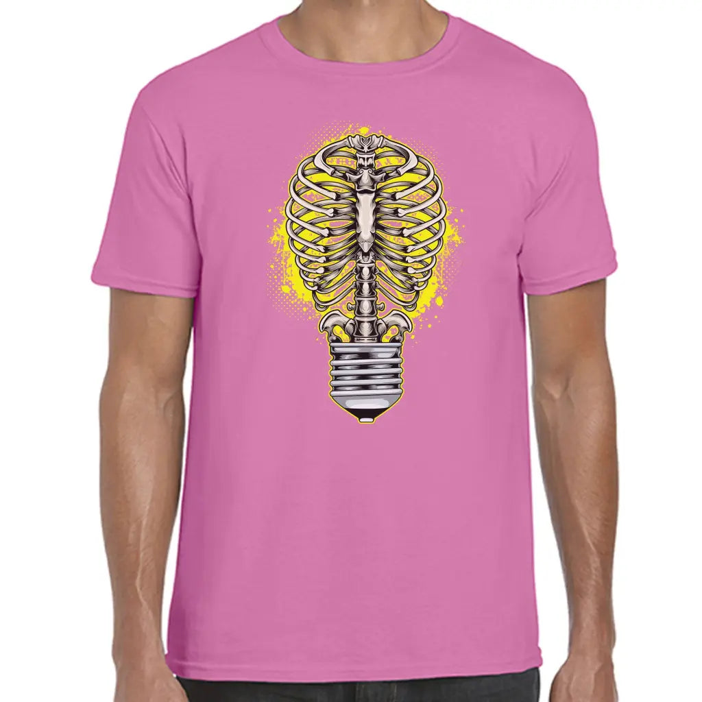 Skeleton Bulb T-Shirt - Tshirtpark.com