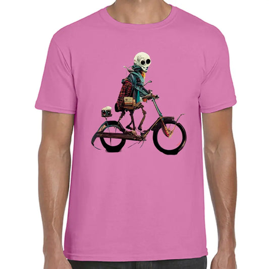 Skeleton Cyclist T-Shirt - Tshirtpark.com