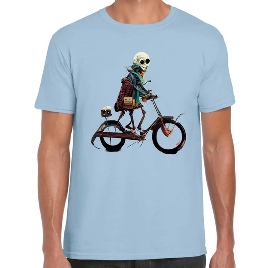 Skeleton Cyclist T-Shirt - Tshirtpark.com