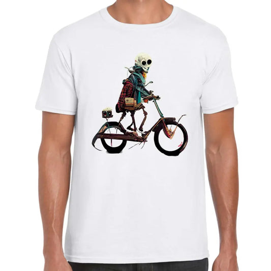 Skeleton Cyclist T-Shirt - Tshirtpark.com