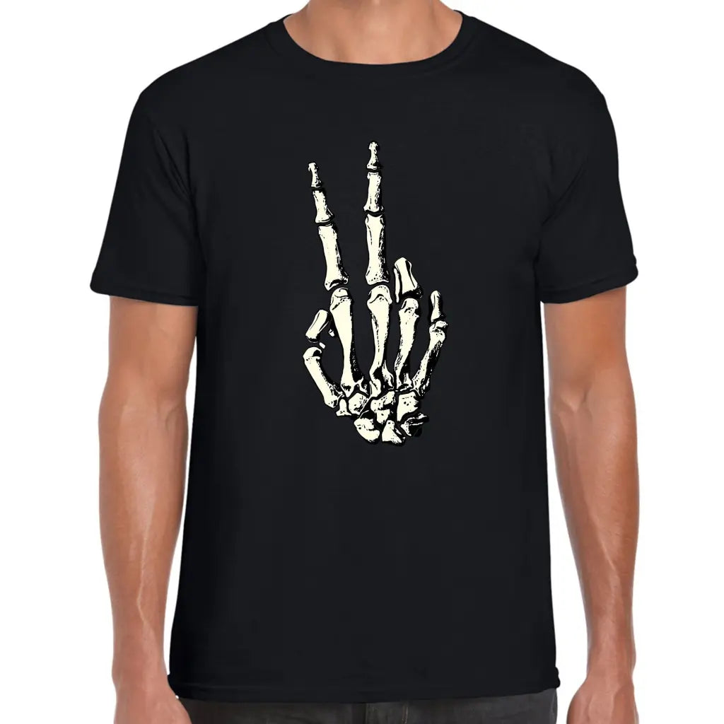 Skeleton Hand T-Shirt - Tshirtpark.com