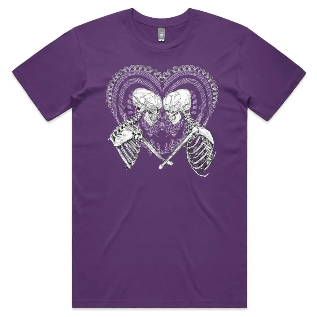 Skeleton Heart T-Shirt - Tshirtpark.com