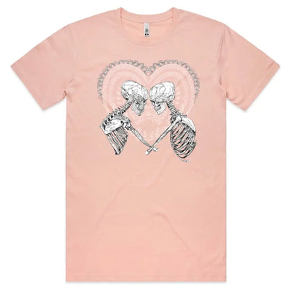 Skeleton Heart T-Shirt - Tshirtpark.com