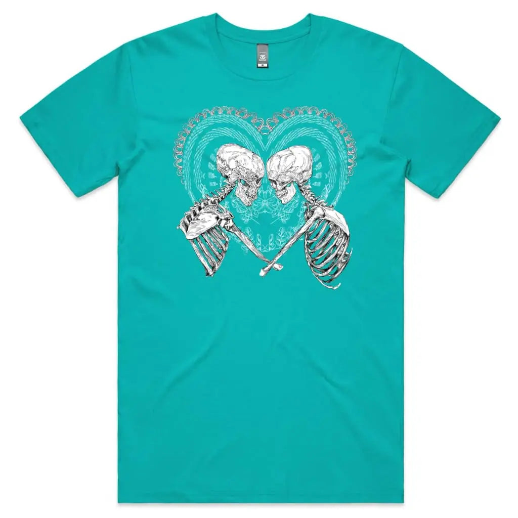 Skeleton Heart T-Shirt - Tshirtpark.com