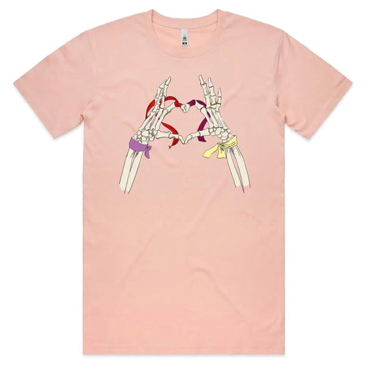 Skeleton Heart T-Shirt - Tshirtpark.com