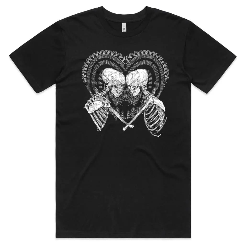 Skeleton Heart T-Shirt - Tshirtpark.com