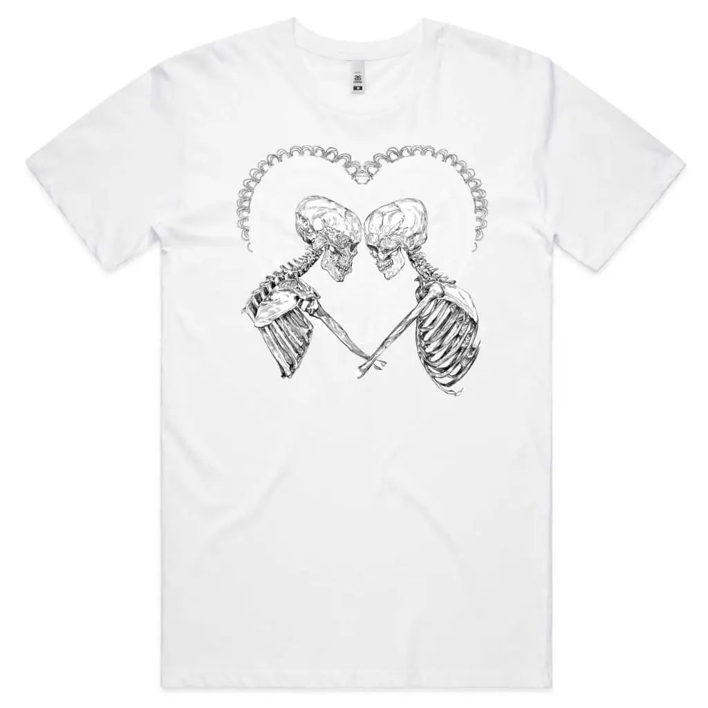 Skeleton Heart T-Shirt - Tshirtpark.com