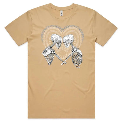 Skeleton Heart T-Shirt - Tshirtpark.com