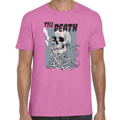 Skeleton Smoking T-Shirt - Tshirtpark.com