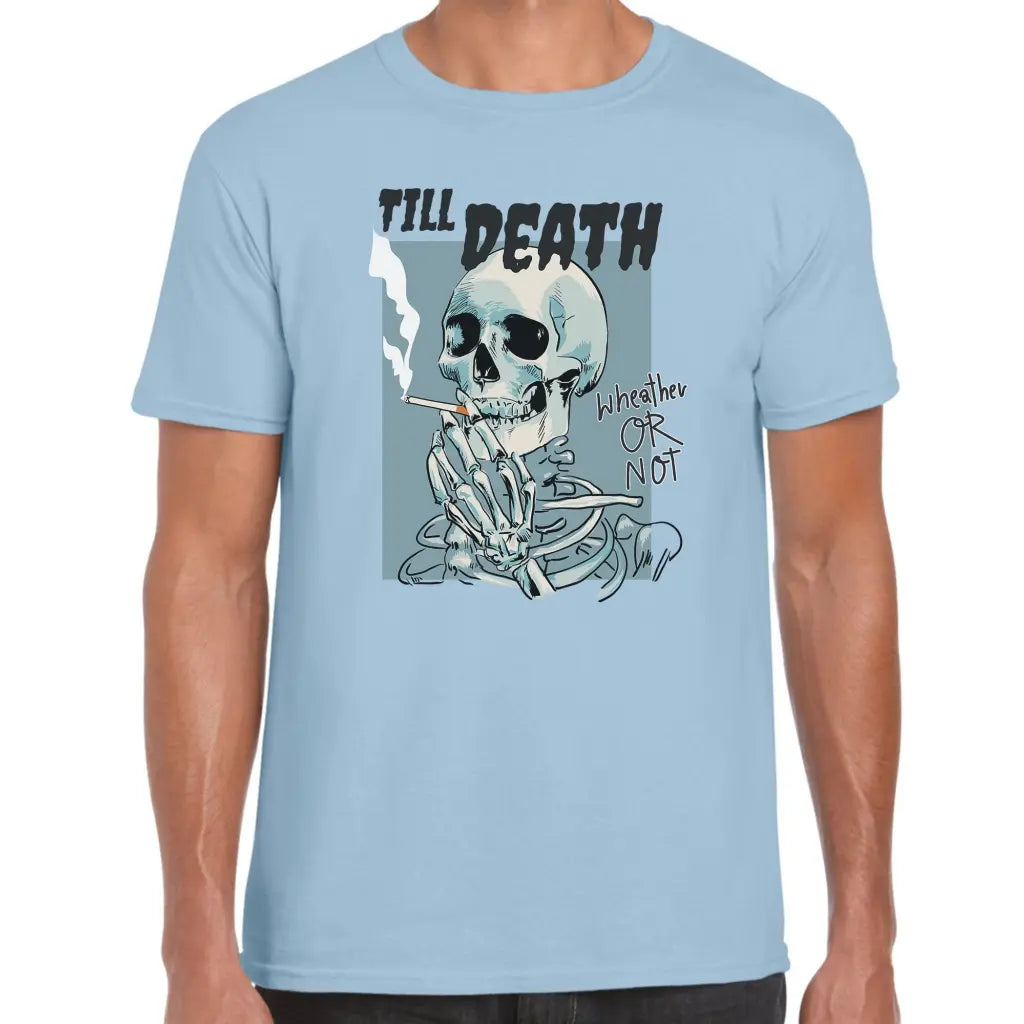 Skeleton Smoking T-Shirt - Tshirtpark.com