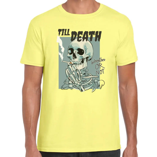 Skeleton Smoking T-Shirt - Tshirtpark.com