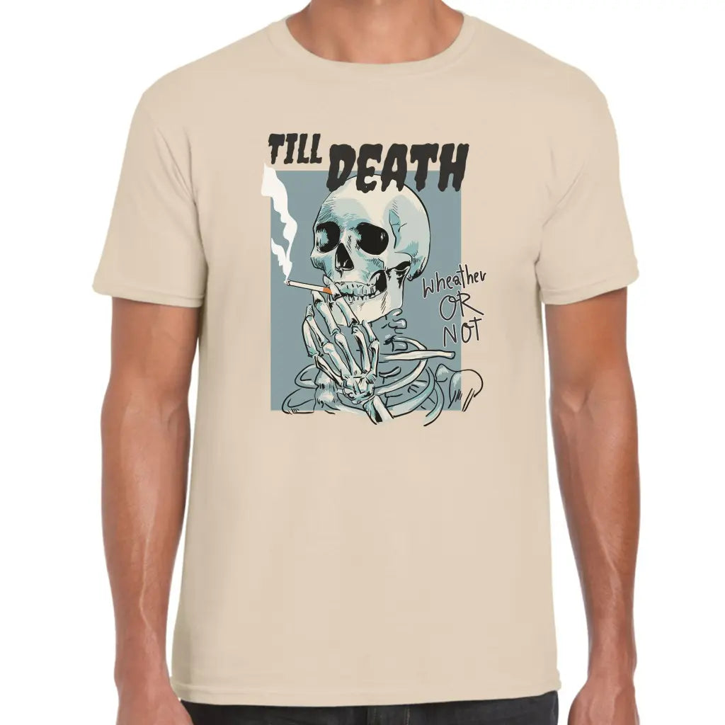 Skeleton Smoking T-Shirt - Tshirtpark.com