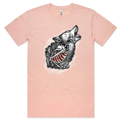 Skeleton Wolf T-Shirt - Tshirtpark.com