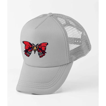Skull Butterfly Trucker Cap - Tshirtpark.com