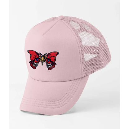 Skull Butterfly Trucker Cap - Tshirtpark.com