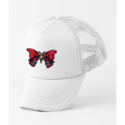 Skull Butterfly Trucker Cap - Tshirtpark.com