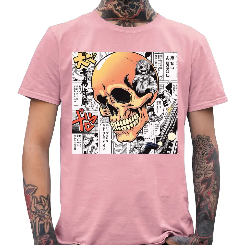 Skull Collage Anime T-Shirt - Tshirtpark.com