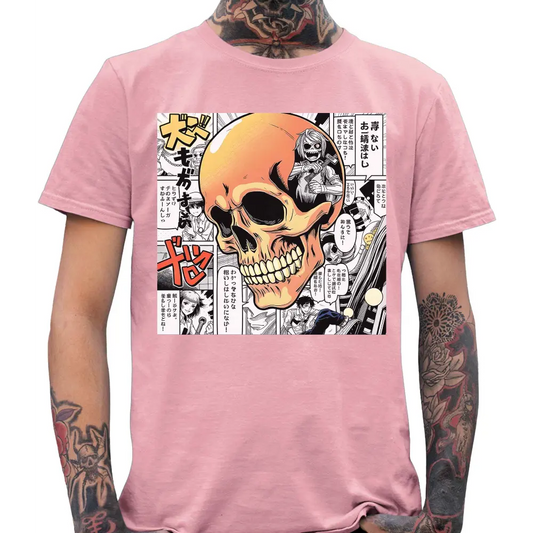 Skull Collage Anime T-Shirt - Tshirtpark.com