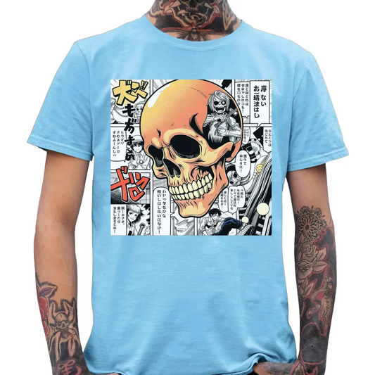 Skull Collage Anime T-Shirt - Tshirtpark.com