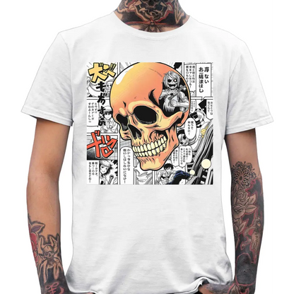 Skull Collage Anime T-Shirt - Tshirtpark.com