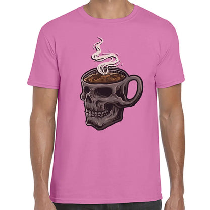 Skull Cup Coffee T-Shirt - Tshirtpark.com