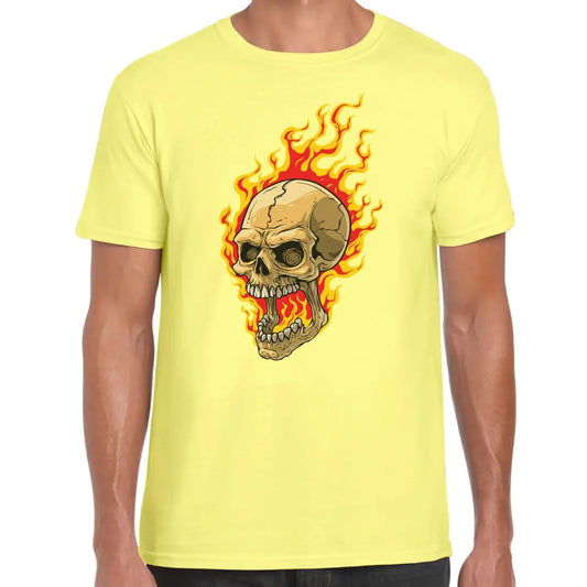 Skull Flame T-Shirt - Tshirtpark.com