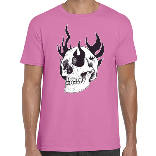 Skull Flame T-Shirt - Tshirtpark.com