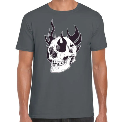 Skull Flame T-Shirt - Tshirtpark.com