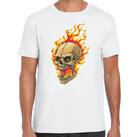 Skull Flame T-Shirt - Tshirtpark.com