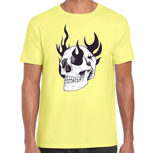 Skull Flame T-Shirt - Tshirtpark.com