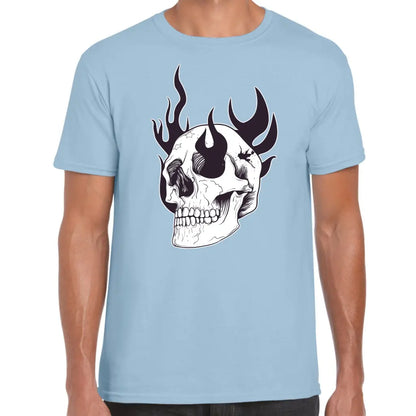 Skull Flame T-Shirt - Tshirtpark.com