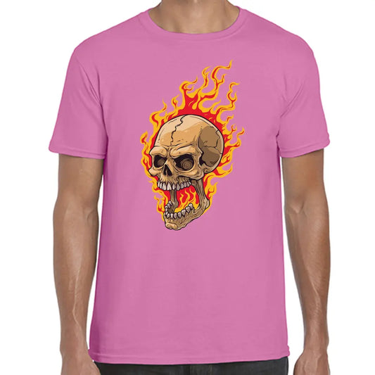 Skull Flame T-Shirt - Tshirtpark.com