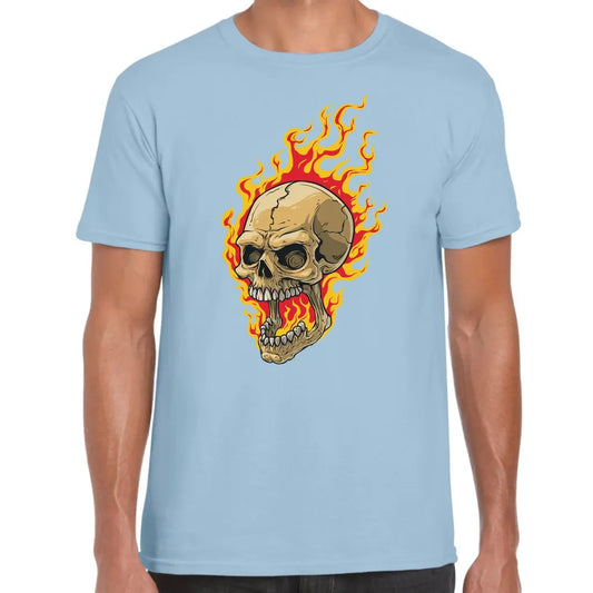 Skull Flame T-Shirt - Tshirtpark.com