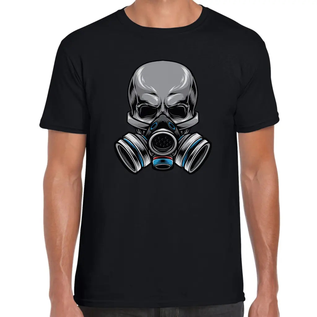 Skull Gasmask T-Shirt - Tshirtpark.com