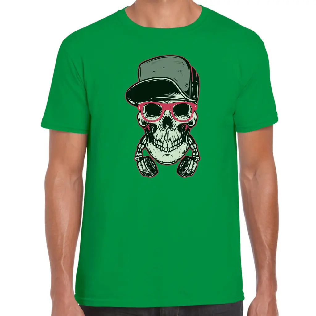 Skull Headphone Glasses T-Shirt - Tshirtpark.com