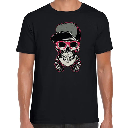 Skull Headphone Glasses T-Shirt - Tshirtpark.com