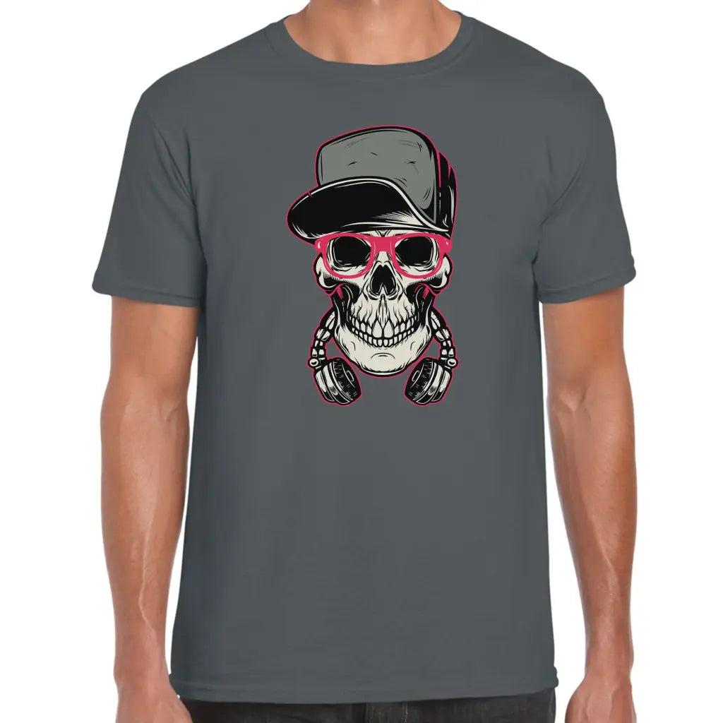 Skull Headphone Glasses T-Shirt - Tshirtpark.com