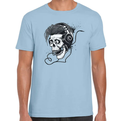 Skull Headphone Wires T-Shirt - Tshirtpark.com