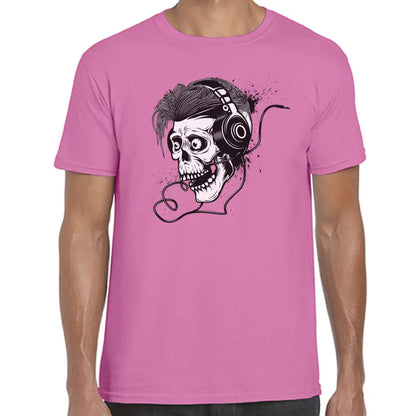 Skull Headphone Wires T-Shirt - Tshirtpark.com