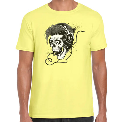 Skull Headphone Wires T-Shirt - Tshirtpark.com