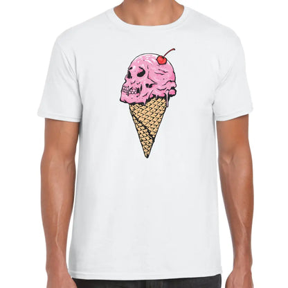 Skull Ice Cream T-Shirt - Tshirtpark.com