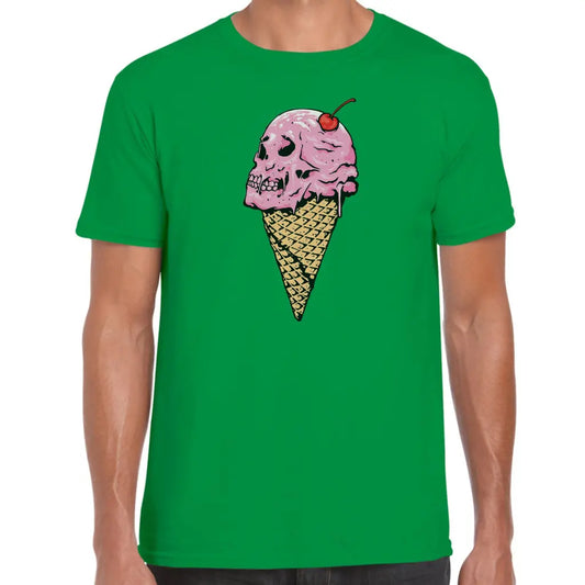 Skull Ice Cream T-Shirt - Tshirtpark.com