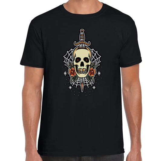 Skull Knife T-Shirt - Tshirtpark.com