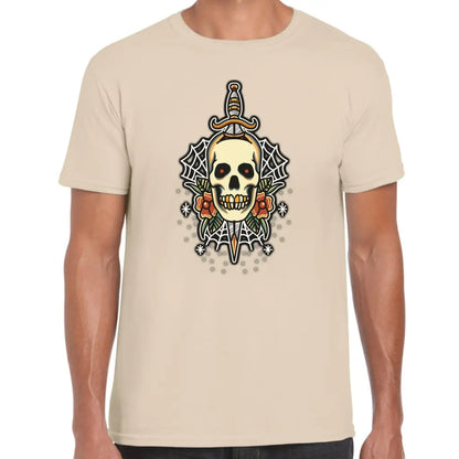 Skull Knife T-Shirt - Tshirtpark.com