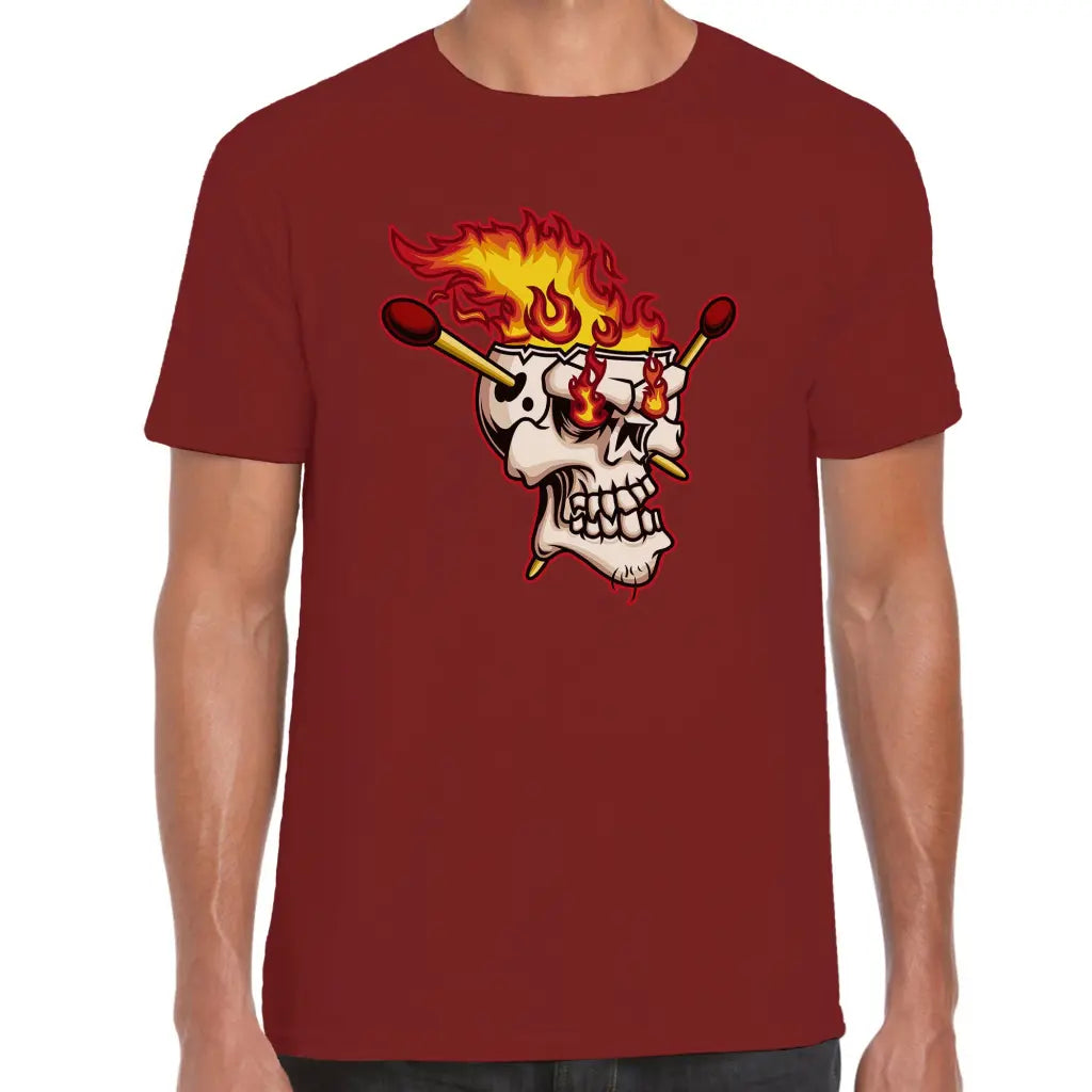 Skull Match T-Shirt - Tshirtpark.com