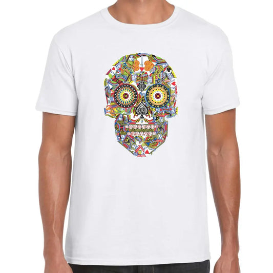 Skull Playing Card T-Shirt - Tshirtpark.com