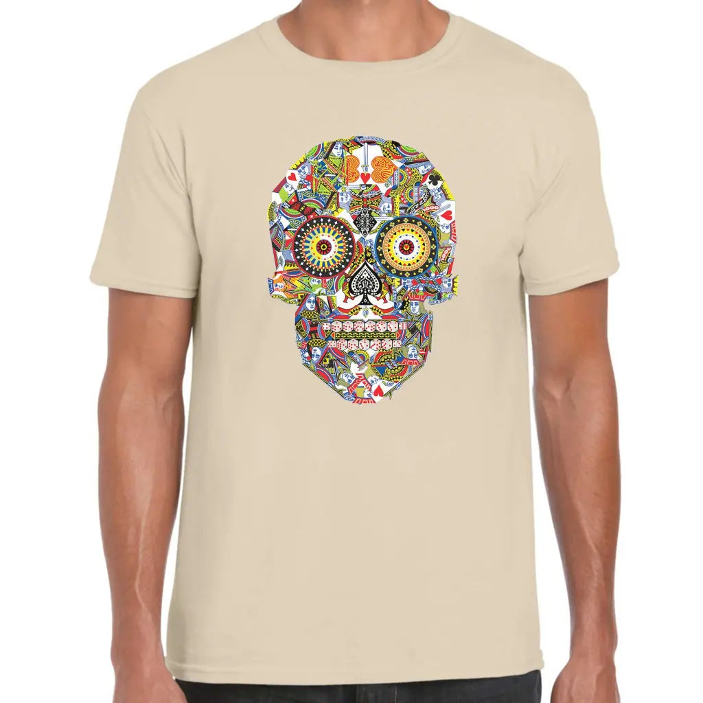 Skull Playing Card T-Shirt - Tshirtpark.com