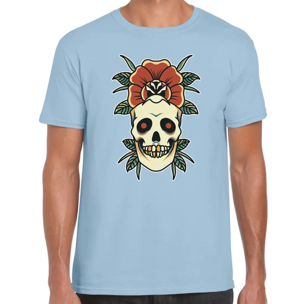 Skull Rose T-Shirt - Tshirtpark.com