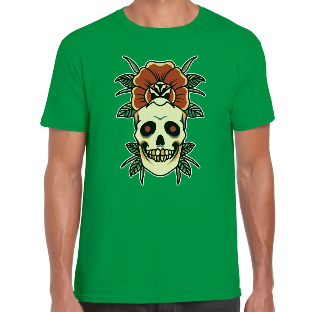 Skull Rose T-Shirt - Tshirtpark.com