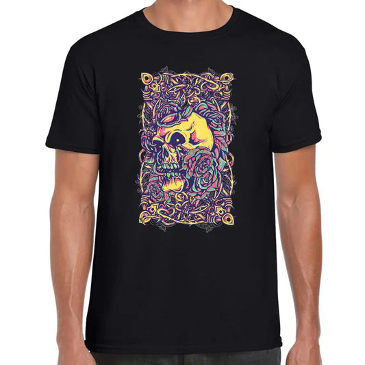 Skull Rose T-Shirt - Tshirtpark.com